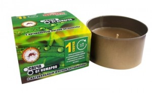 ARGUS GARDEN Свеча антимоскитная От комаров 80гр, банка  (15 часов) арт.AR-0107