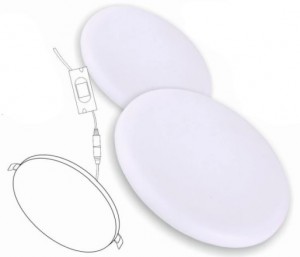 Ecola св-к встр. св/д даунлайт без рамки 9W 4200K 4K Круг 90(75)x30 DFRV90ELC