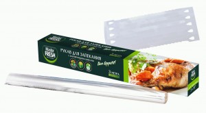 Рукав для запекания, ЖАРОПРОЧНЫЕ КЛИПСЫ,3шт,коробка,С0005784 Master FRESH
