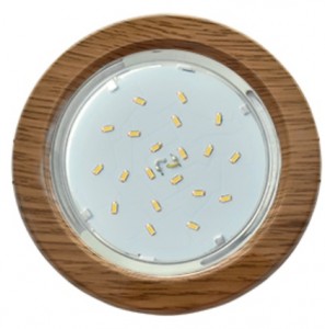 Ecola GX53 H4 св-к Дерево Темный Орех 38x106 SN53H4ECB