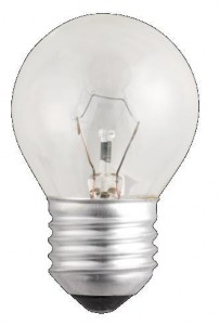 JAZZWAY P45 E27 60W шар прозрачная .3320287