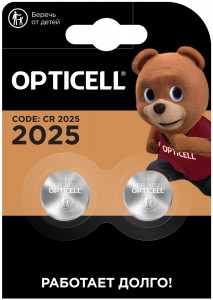 Э/п Opticell  CR2025 BL2