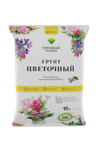 Торфяная поляна грунт Цветочный 10л. РТК