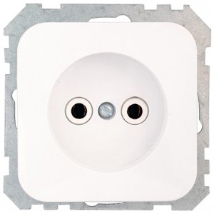 Bylectrica Гармония мех. роз. СУ 1 мест., белый (земля, корп. ABS) РС16-470