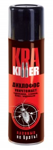 Дихлофос KRA killer 230мл (от тараканов,муравьев,блох,клопов) Ваше хозяйство
