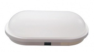 LEEK св-к св/д влагозащ овал 15W(1200lm) 4K 115x215x62 пласт"банник" 100° ЖКХ НПП IP65 LE061100-0021