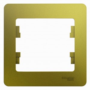 Schneider GLOSSA рамка СУ 1 мест. фисташковый GSL001001