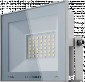 ОНЛАЙТ прожектор св/д IP65 50W 6500K 6K бел OFL-50-6K-WH-IP65-LED 90137