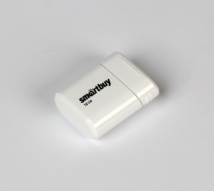 Флэш-диск (флэшка) USB Smartbuy 64GB LARA White (SB64GBLARA-W)