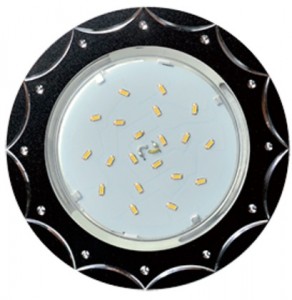 Ecola GX53 H4 DL5384 св-к Звезда Черный/Алюм. 20x110 FB5384ECB