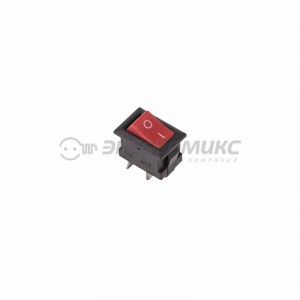 REXANT выкл. клавишный Micro 250V 3А (2с) ON-OFF красн. (RWB-101) (10!)36-2011