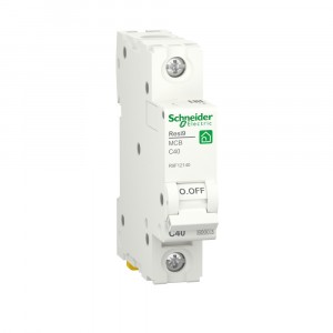 Schneider Resi9 автоматический выкл. 40А 1P 6кA х-ка С R9F12140 (12!)
