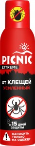 Picnic Extreme Аэрозоль от клещей 150мл.