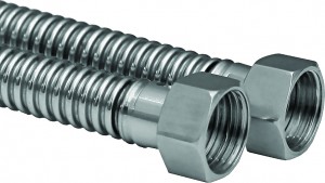 AQUALINK Подводка д/газа сильфонная 1/2" (вн-вн, г/г) 180 см, 07012