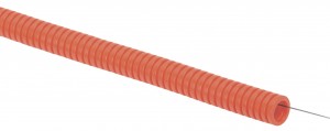 IEK Труба гофр. ПНД d 20 с зондом (100м) оранжевая (цена за 1м) CTG20-20-K04-100