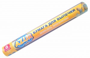 Бумага д/выпечки 28см*6м, рулон 902100 AZUR