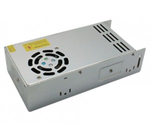 Ecola Блок питания для св/д лент 24V 400W IP20 201х99х50 вентилятор (интерьерный) D2L400ESB