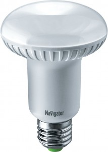 Navigator R80 E27 12W(1000lm) 4200K 4K матов. 115x80 аллюм. NLL-R80-12-230-4K-E27 (10!) 94336