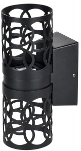 IEK св-к св/д уличный настенный 5103 10W(560lm) 4000К 4K IP54 черный 90x300 LT-DBU0-5103-010-40-K02