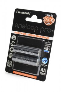 Ак-р Panasonic Eneloop Pro BK-3HCDE/2BE R06 Ni-MH 2500mAh  BL2