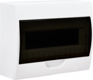 uplast ОМЕГА бокс (корпус) пластик. ЩРН-П-12 мод. навесной (280х220х95) IP41