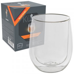 Стакан AROMA, 200мл, боросилик.стекло 8244 Leonord