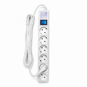 Power Cube (КУБ) сет. удл.-фильтр ПВС 3х1 6 роз. (5+1) 5 м 16А БЕЛЫЙ (РФ) SPG(5+1)-16B-5М (2 шт.)