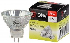 ЭРА MR11 GU4 12V 20W MR11-20-12-GU4