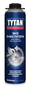Tytan (Титан) Professional ЭКО Очиститель д/монтажной ПУ пены 500мл, арт.63715