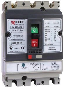 EKF Автоматический выключатель ВА-99C (Compact NS) 160/40А 3P 36кА  mccb99C-160-40