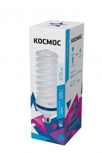 Космос КЛЛ SP E40 105W 4200 275х83(Т5)
