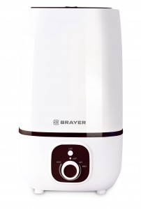 Увлажнитель воздуха BRAYER 4700BR-WH ультразвуковой, 25Вт, 4л, распыление 300мл/ч, ароматизация