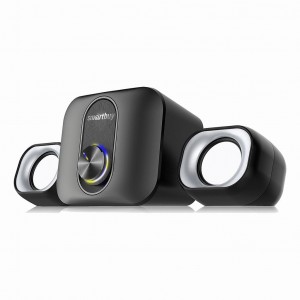 Акустическая система 2.1 Smartbuy ORION, Bluetooth, 12Вт, LED-подсветка, черная (SBA-4400)/16