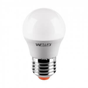 Wolta лампа св/д шар G45 E27 7,5W(625Lm) 6500K 6K 80X45 25W45GL7.5E27