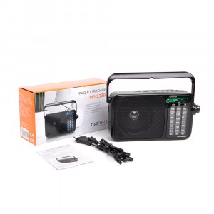 Радиоприемник "Сигнал РП-233 Bluetooth", УКВ 64-108МГц, бат. 2*R20, 220V