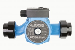Джилекс Цирк насос ЦИРКУЛЬ 32/60, 32/50/65 Вт,нап 6м, присоед.1.1/4", устан размер 180мм, 3 скор