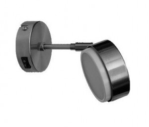 Ecola GX53-FT4173 св-к поворотный на среднем кроншт. Черненая бронза 210х80 FN5341ECB