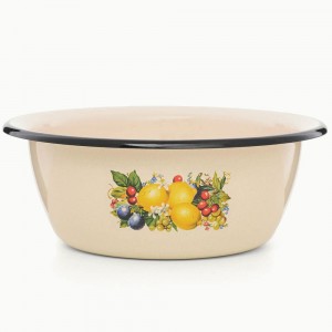 Миска эмаль Изобилие 1,5л  ЭТ-72956 Эстет