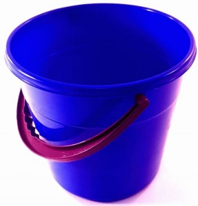 Ведро 5л круглое, пластик (полипропилен) цвет голубой IS40004/2 Spark Plast