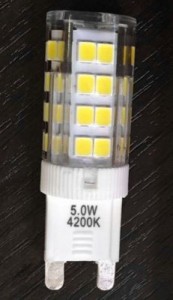 Ecola G9 5W 2800K 2K 320° 50x15 G9RW50ELC