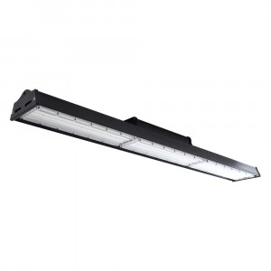 Feron.PRO св-к склад. подвес. пром. 200W(26000Lm) OSRAM 120°/90° IP65 чер 855x110x66 AL1170 41441