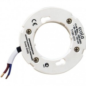 Ecola GX53 патрон с проводом 2*10см GX53LPECB