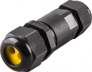 Feron LD521 2-х контактный водонепроницаемый кабельный коннектор IP68 32244