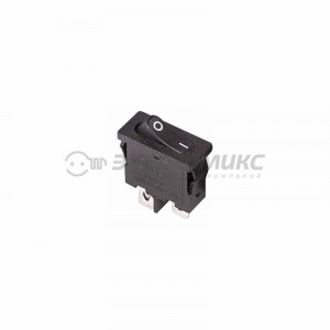 Rexant выкл клавишный 250V 6А (2с) ON-OFF черный Mini (RWB-103, SC-766, MRS-101-5) (10!),36-2050