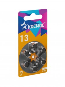 Э/п Космос ZA13 (PR48) BL6 для слуховых аппаратов KOCZA-13BL6