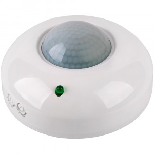 GENERAL датчик движения ИК потолочный GMS4 1200W (дальн. 8м) 360гр. GMS4-С-8-7-W белый, IP44 475803
