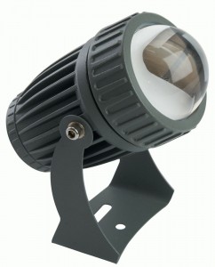 Feron прожектор св/д 8W(350lm) красный 70x155 IP65 LL-825 48499
