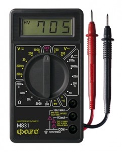 ФАЗА Мультиметр M831  (аналог 581739)