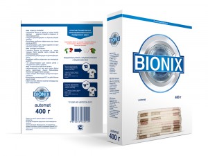 Стиральный порошок автомат 400г BIONIX(КРД, СПб 6!)