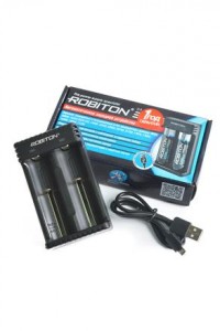 З/у Robiton Li-2 для Li акк-ров 18650/26650/16340/RCR 123A/14500/10440/22650/20700 x2 и др.15096